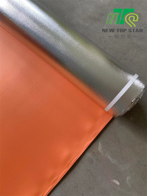 30KGS/m3 Soundproof Laminate Floor Underlay , IXPE Silver Foam Underlay