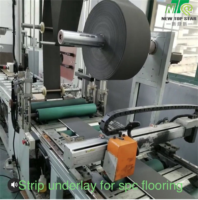 Acoustic Cross Linked Polyethylene Foam Roll Embossed PVC Vinyl Floor Underlayment