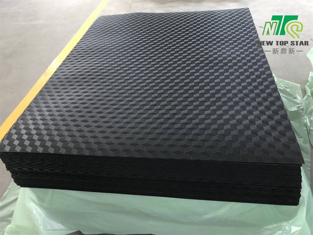Acoustic Cross Linked Polyethylene Foam Roll Embossed PVC Vinyl Floor Underlayment