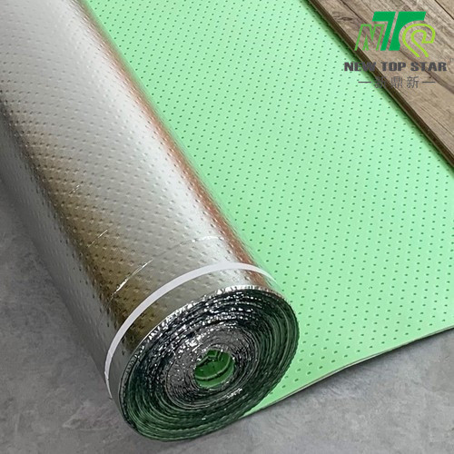 Odorless Cross Linked Polyethylene Foam Roll 2mm Laminate Underlay IXPE Foam