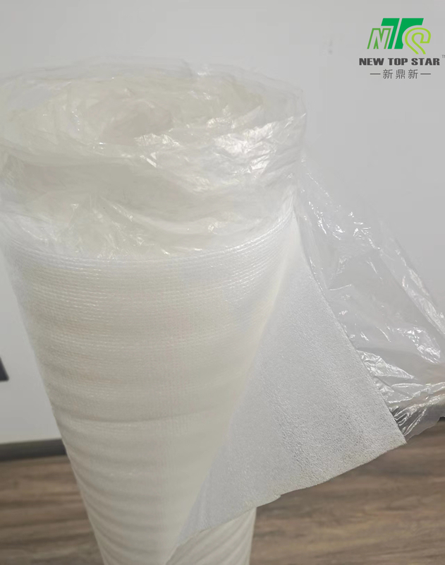 20KG/M3 SGS Laminate Flooring Underlayment 2mm EPE Moisture Proof Underlayment Rohs